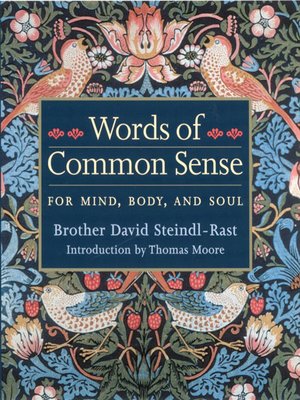 cover image of Words of Common Sense